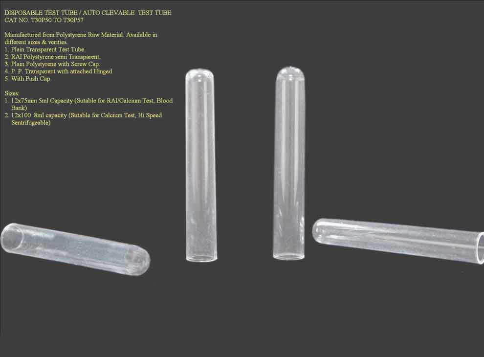 Plastic Test Tube & Sample Cup Analizer